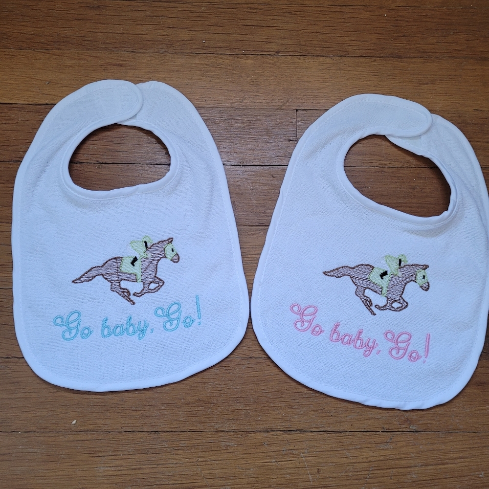 Kentucky derby bib